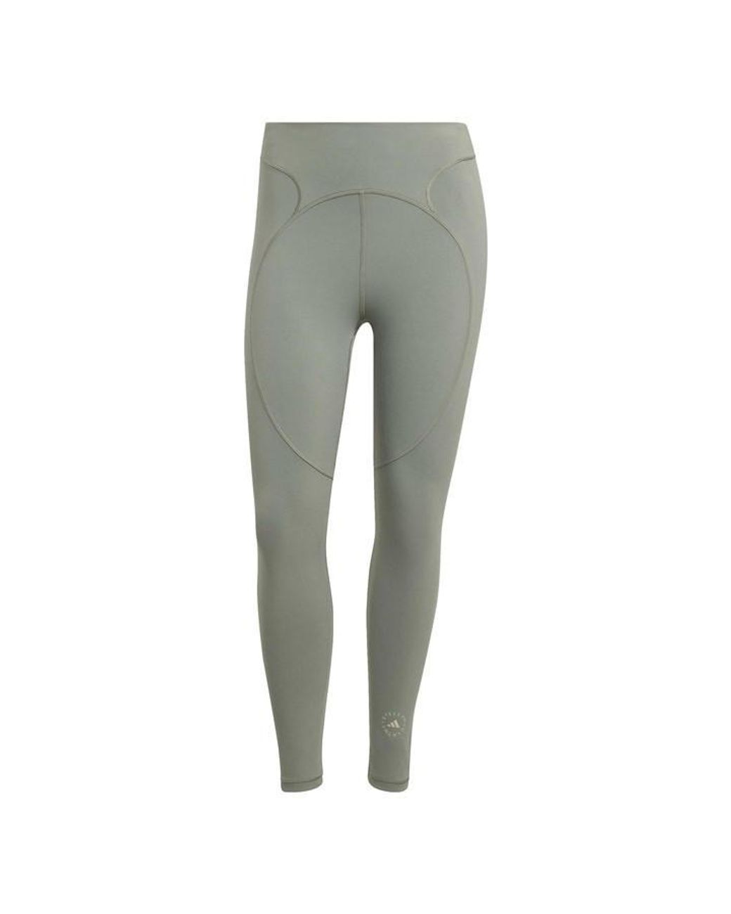 Adidas By Stella McCartney Gray Performance Stretch Gym Leggings