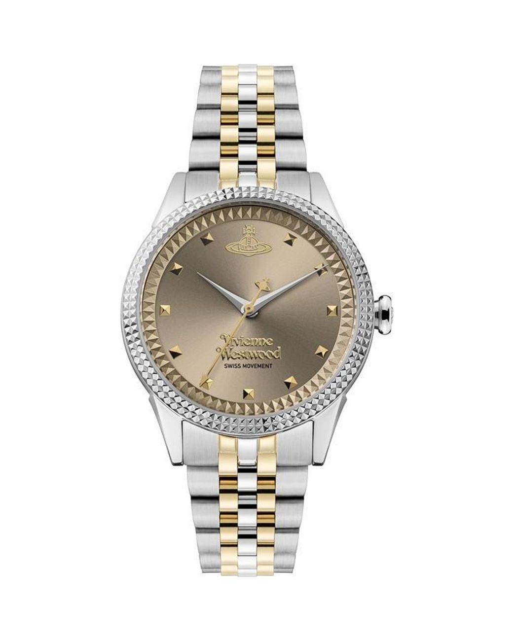 Vivienne Westwood Metallic Little Seymour Quartz Analogue Watch