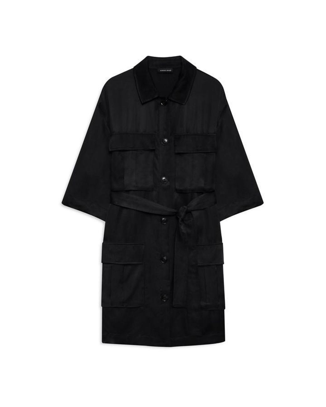 Anine Bing Black Geri Dress