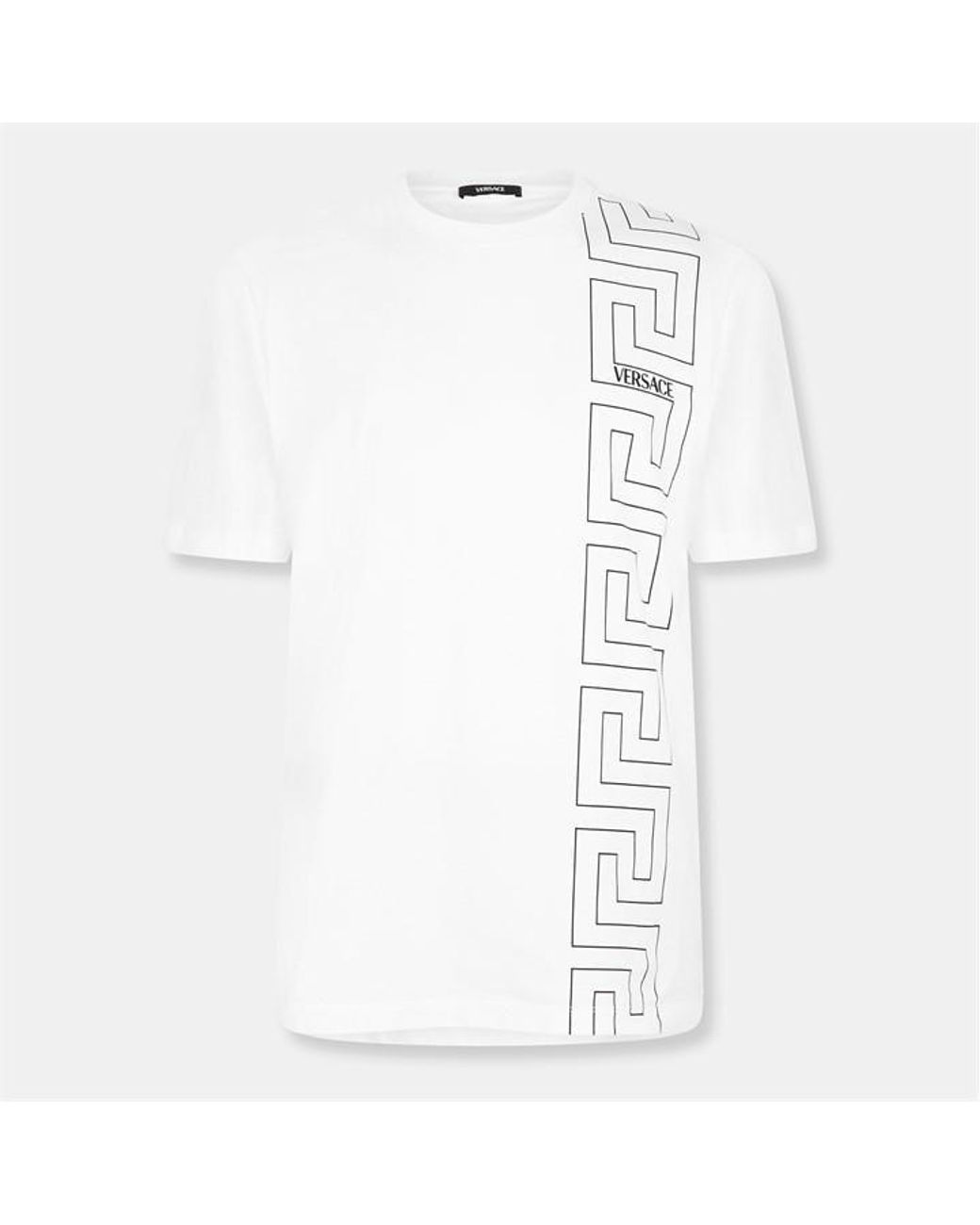 Versace White Grec T-Shirt for men
