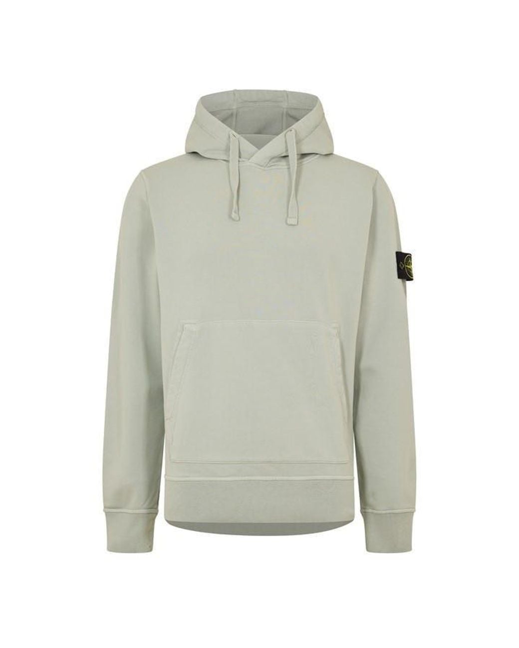 Stone Island Green Overhead Hoodie for men