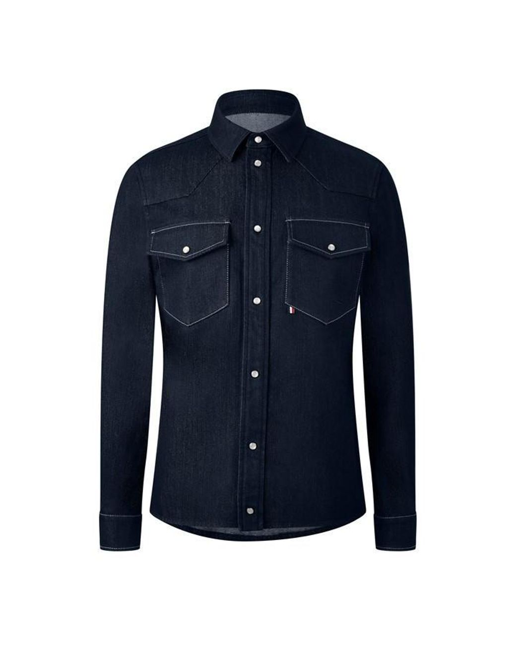 Moncler Blue Versatile Shirt for men