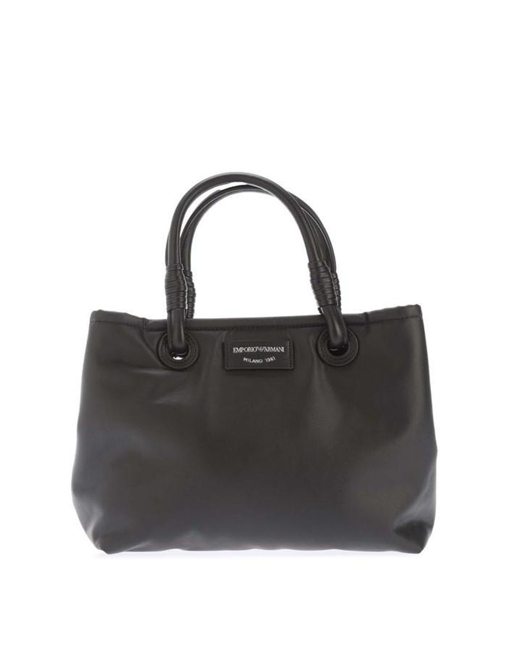 Emporio Armani Black Shopping Bag