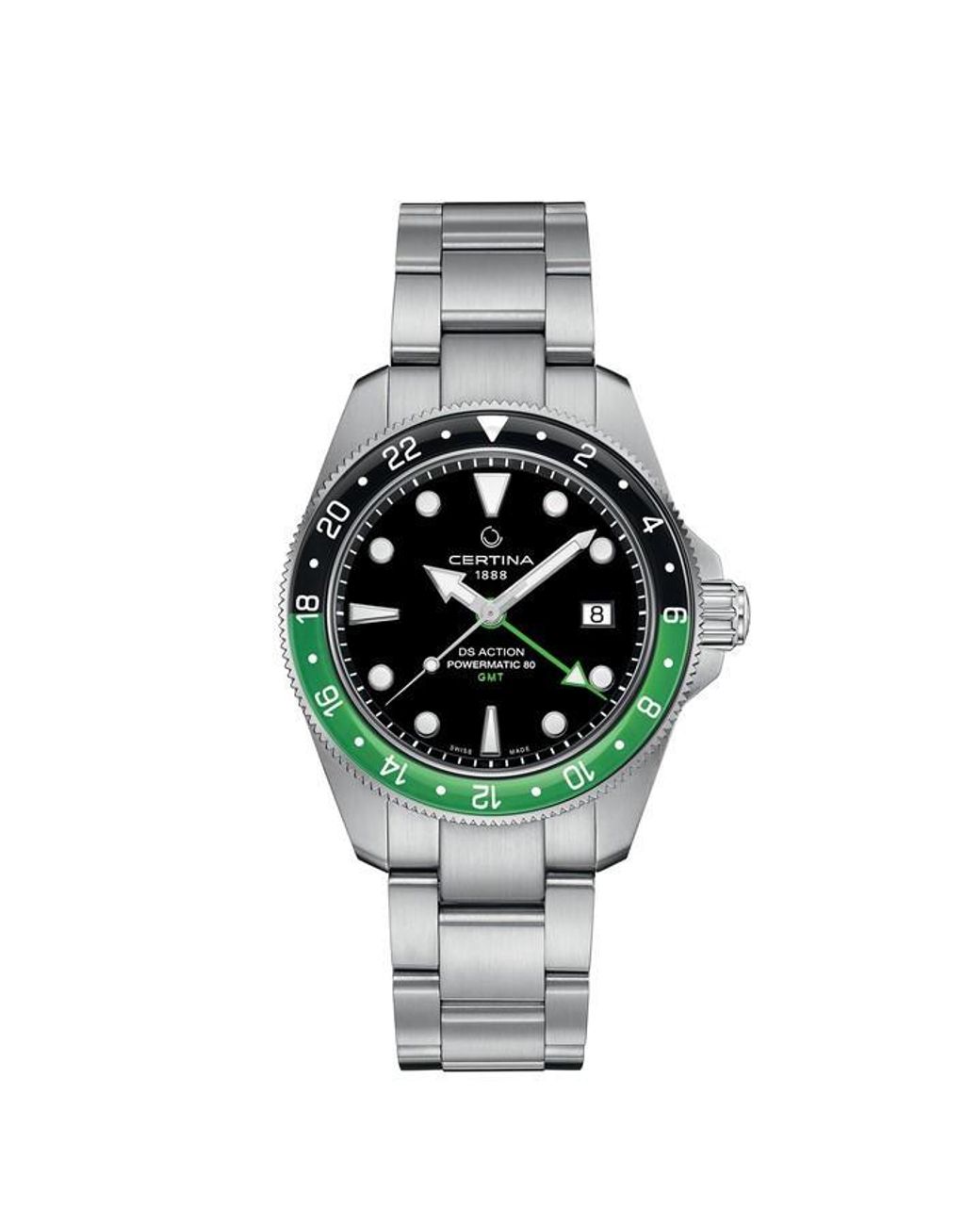 Certina Metallic Automatic Water Resistant Auto Analogue Watch