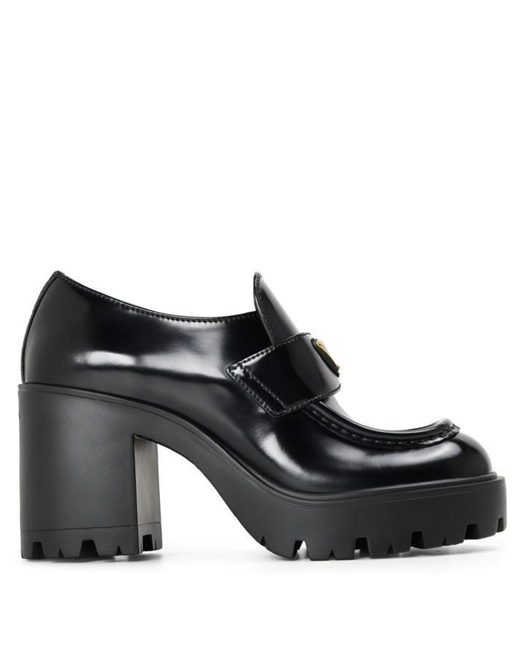 Prada Black Stride Heeled Ld64