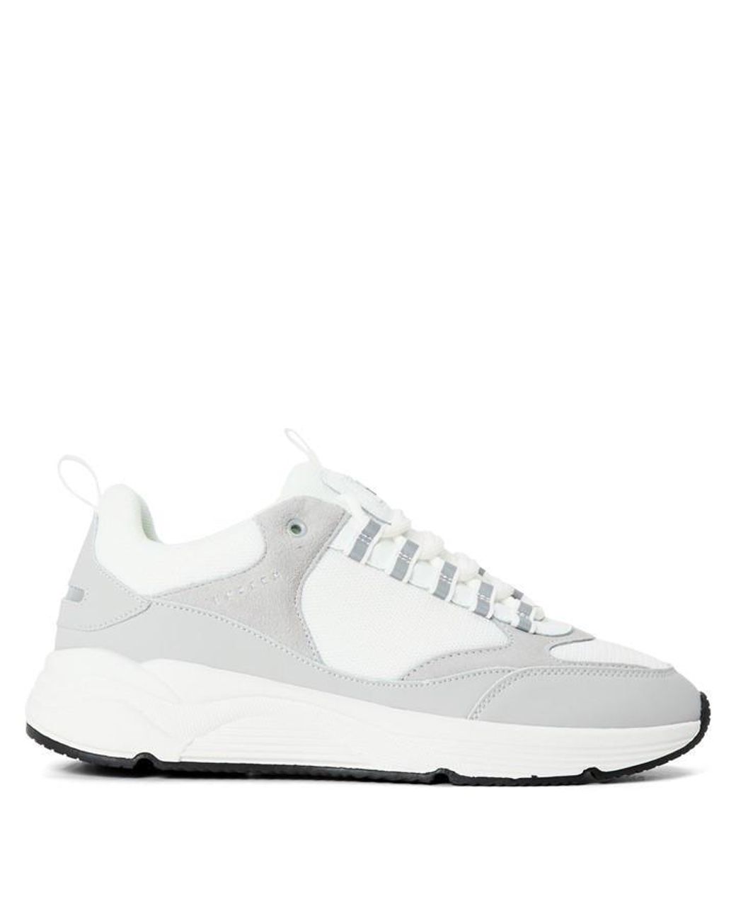 Unseen White Clarn Run Trainers for men