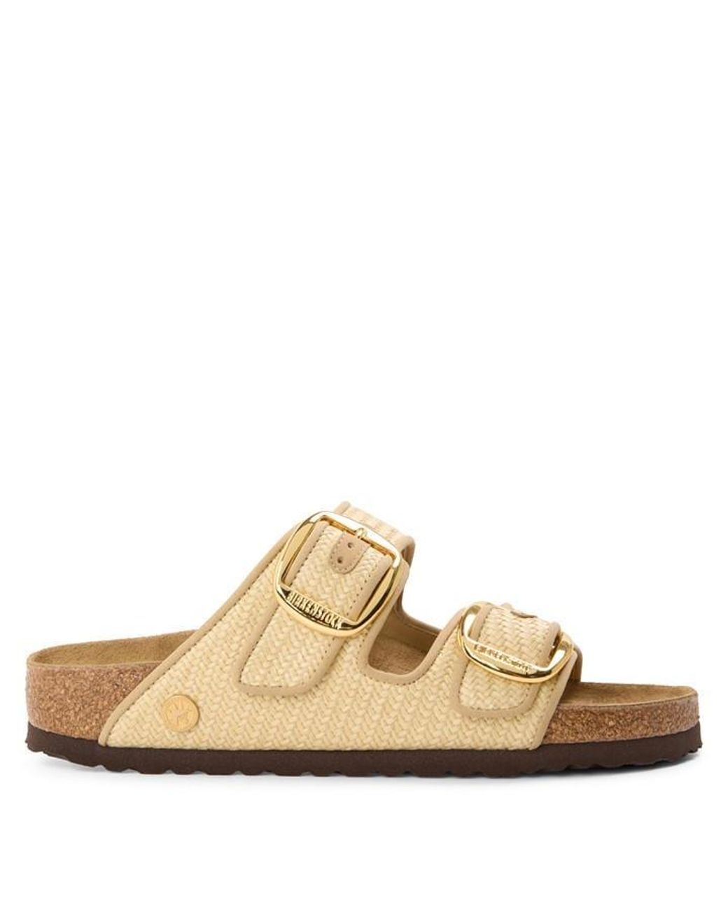 Birkenstock Black Arizona Big Buckle Textile Flat Sandals