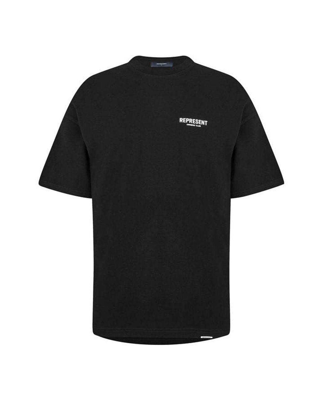 Represent Black Owners Club Oversized Fit T-Shirt for men