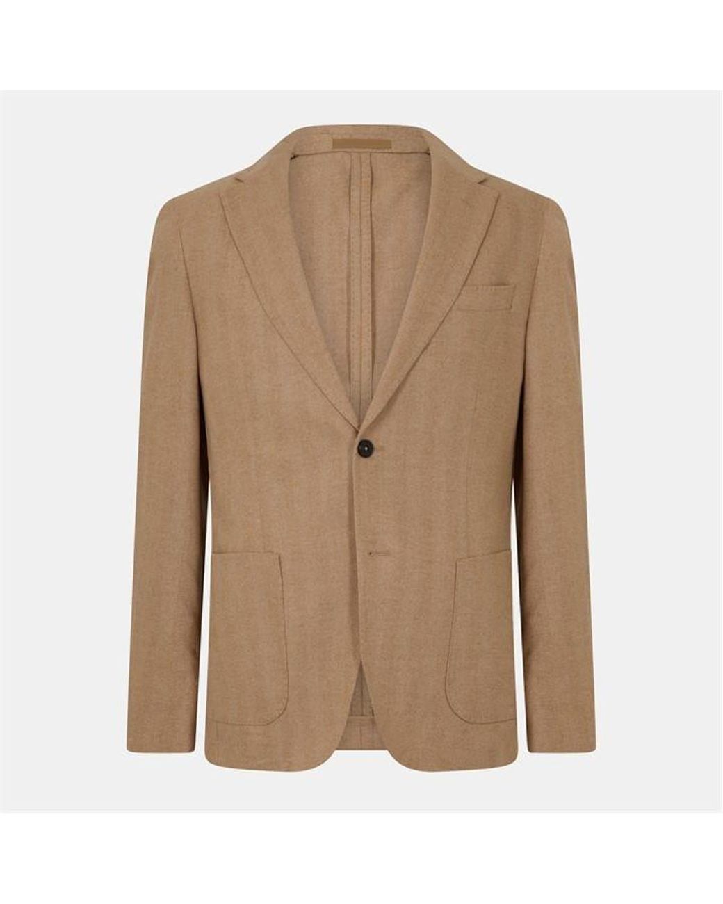 Boss Natural Heston Tailored Fit Formal Jacket for men