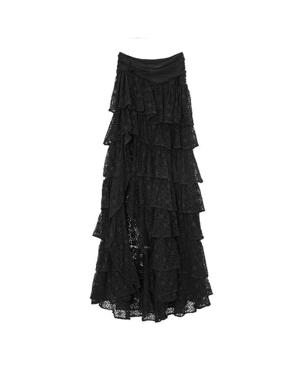 PATBO Black Martina Maxi Skirt