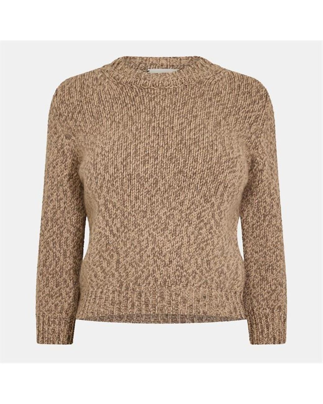 Magda Butrym Brown Soft Knit Top