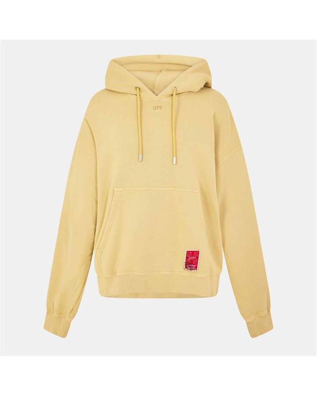 Off-White c/o Virgil Abloh Yellow Hoodie for men