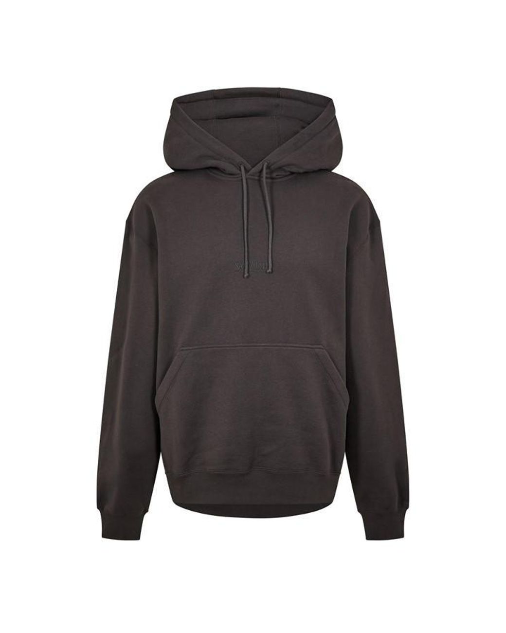Saint Laurent Gray Logo Hoodie for men