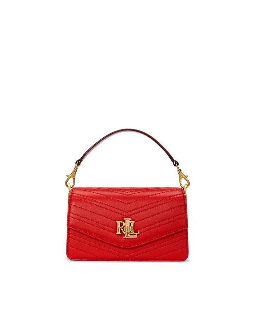 Ralph Lauren Small Tayler Crossbody Bag in Red Lyst UK