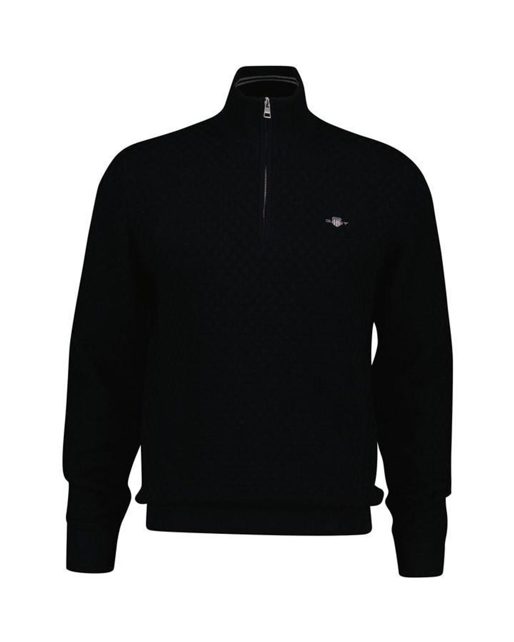 Gant Black Shield 1/2 Zip Jumper for men