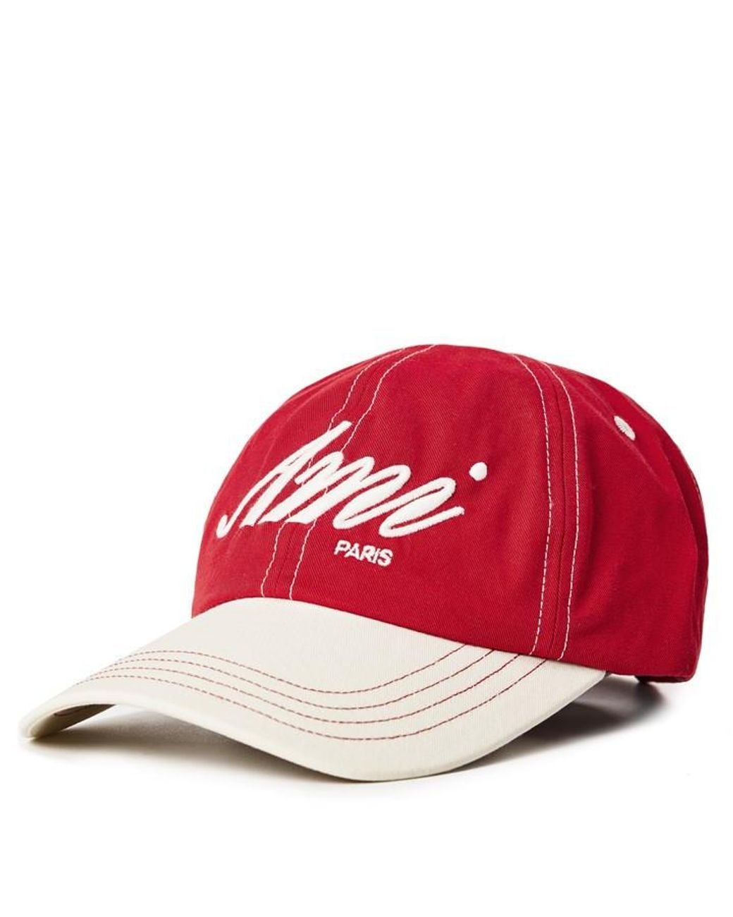 AMI Red Ami Bicolor Cap Sn64 for men