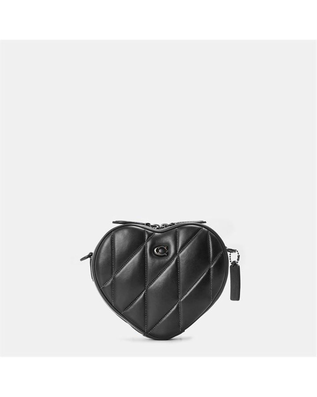 COACH Black Heart Crossbody Bag