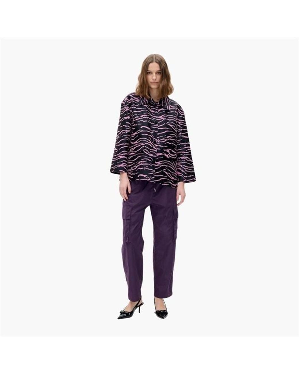 Baum und Pferdgarten Purple Betina Long Sleeve Blouse