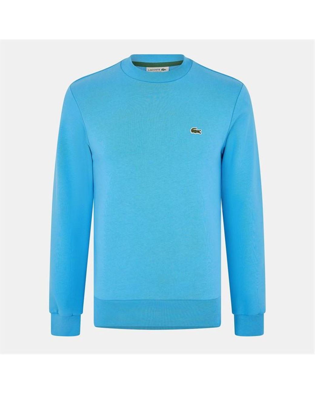 Lacoste Blue Fleece Sweatshirt for men