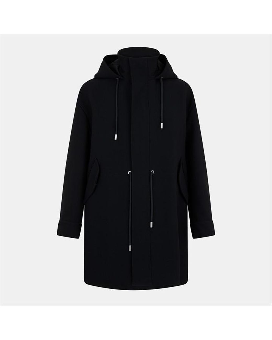 Off-White c/o Virgil Abloh Black Parka for men