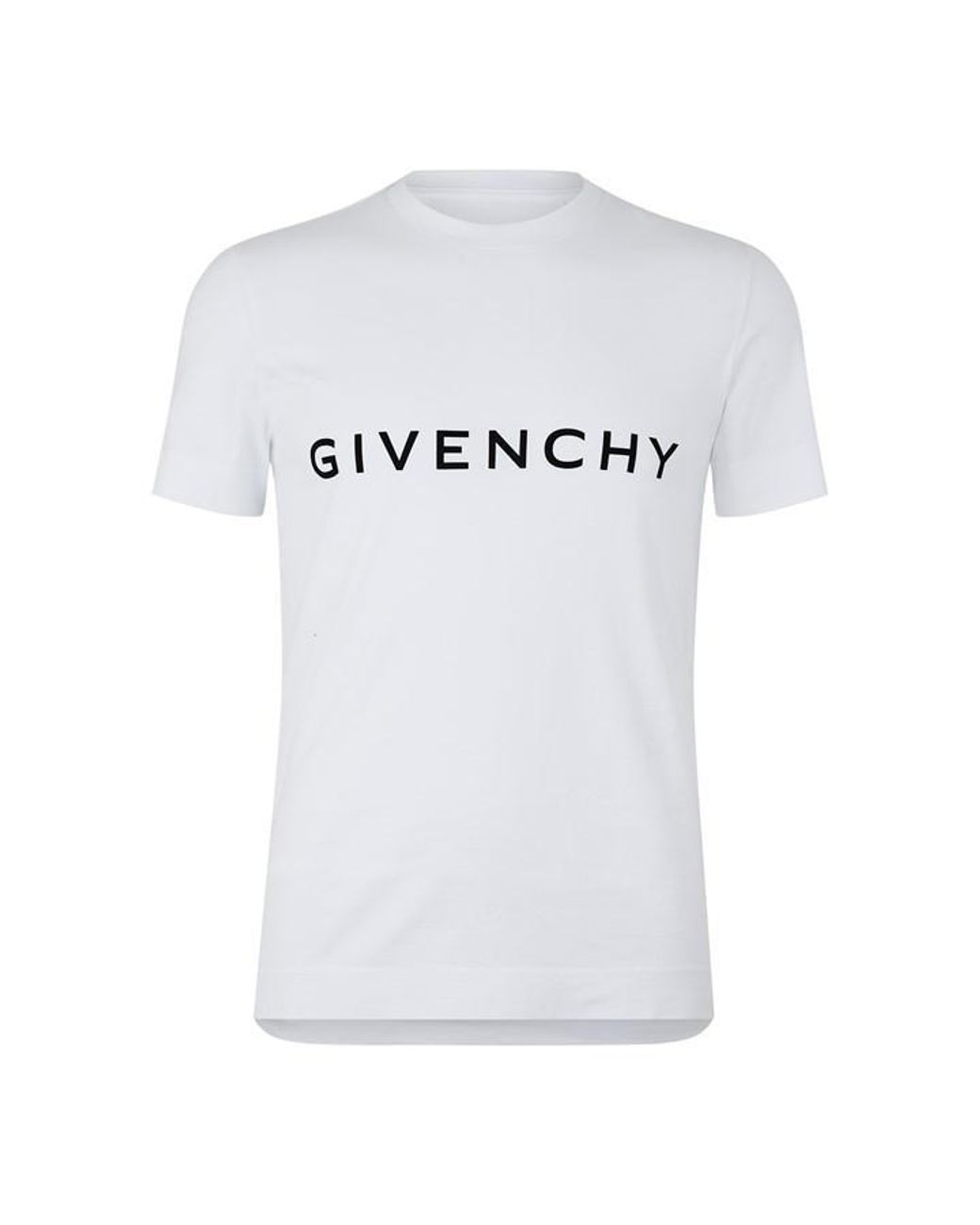 Givenchy White Giv Slim Tee Sn42 for men