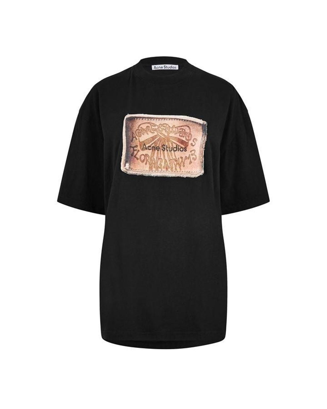 Acne Black Label Oversized T-Shirt for men