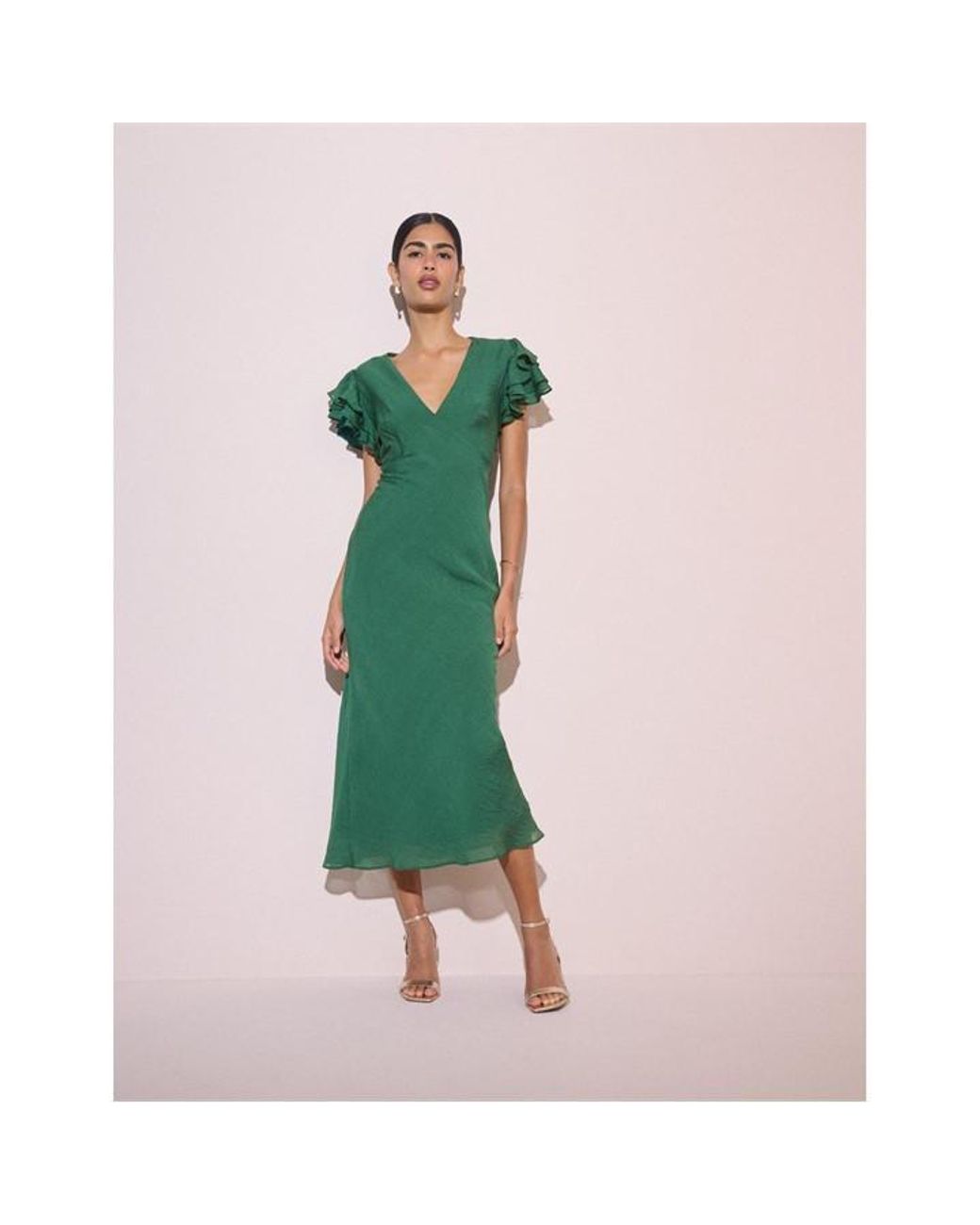 Nobody's Child Natural Layla Midi Dress