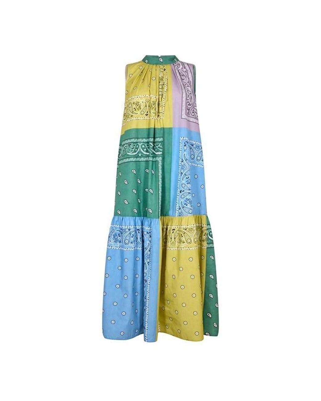 Weekend by Maxmara Blue Long Maxi Dress