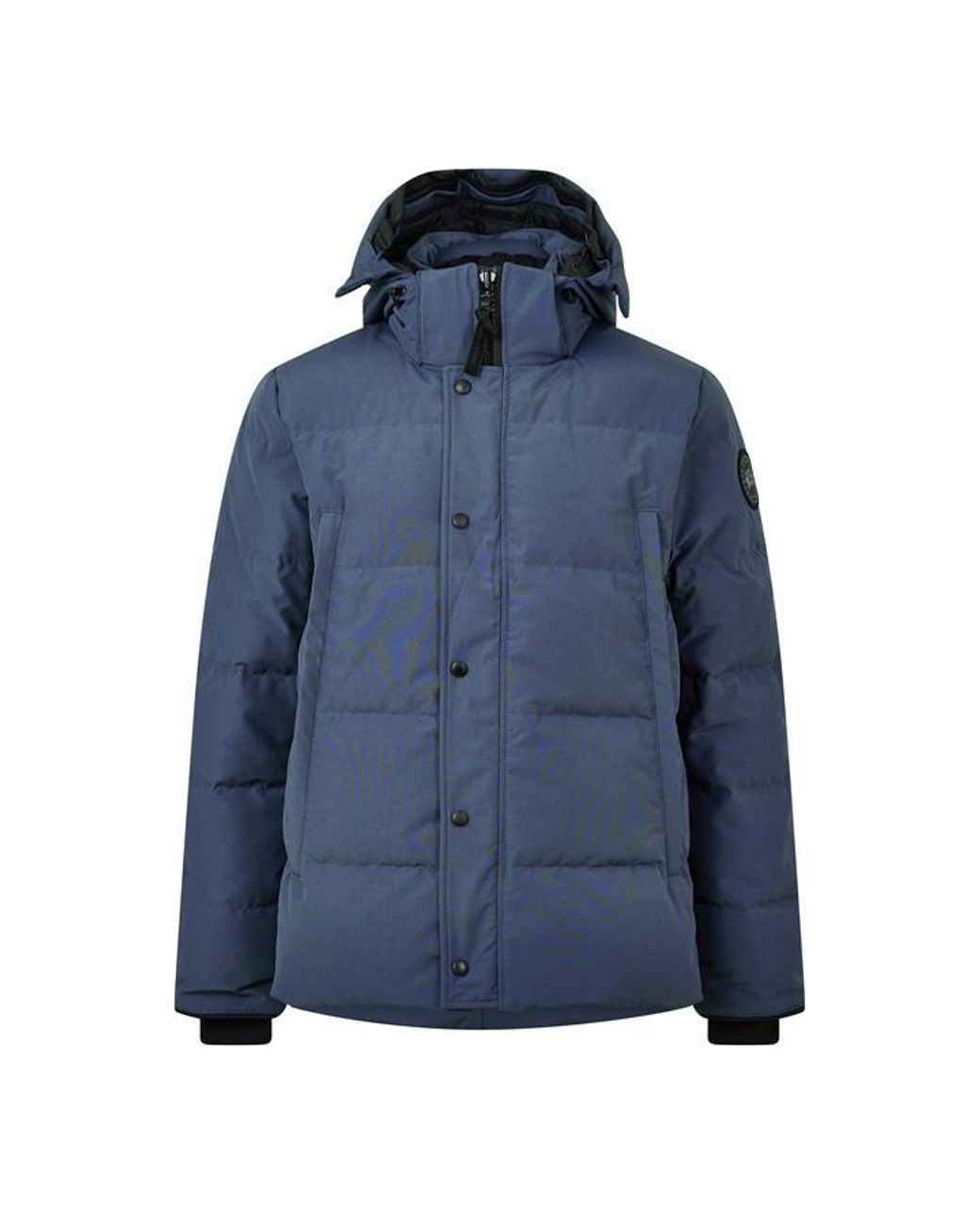 Canada Goose Blue Wyndham Water Resistant Duck Down Slim Fit Parka for men