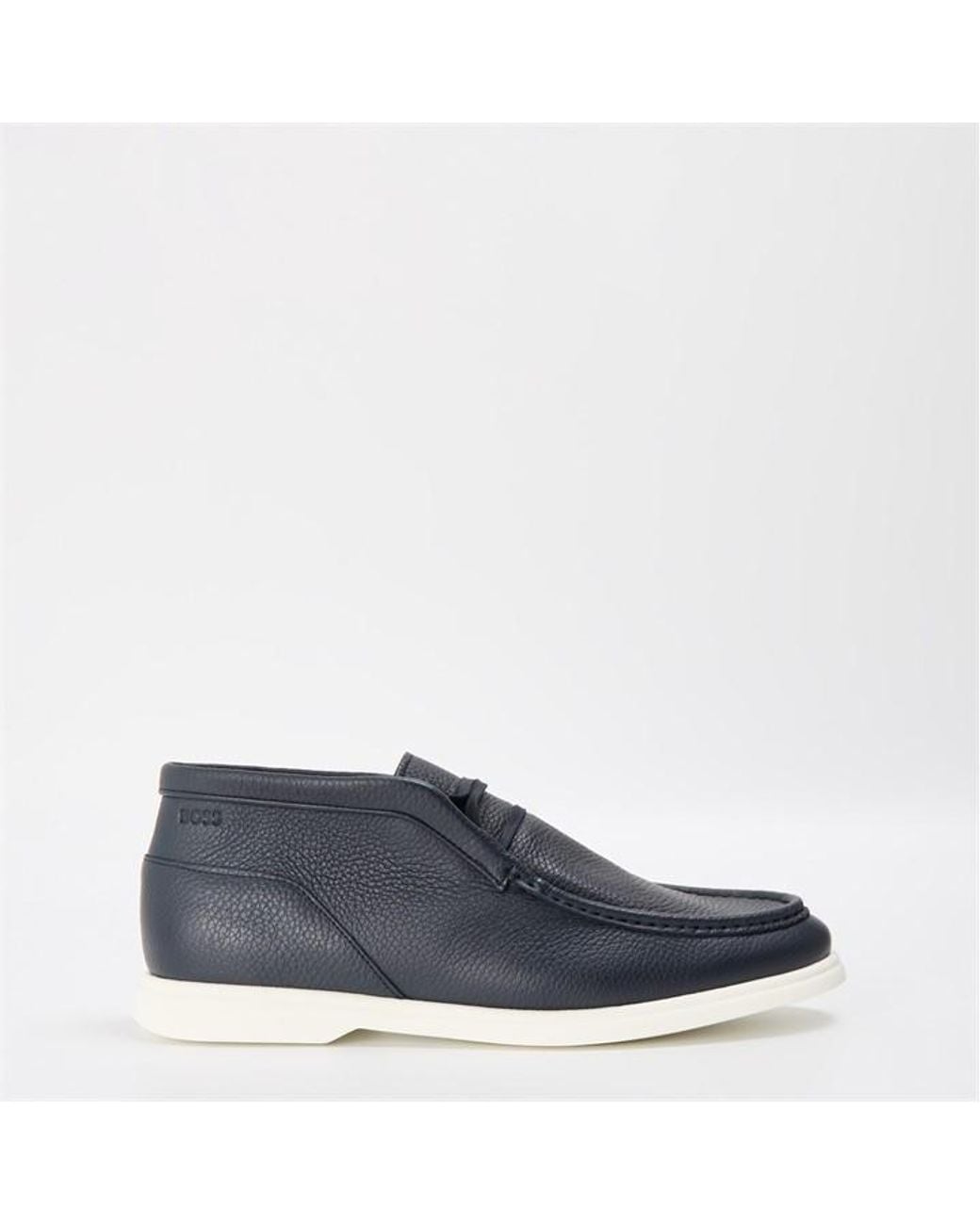 Boss Blue Sienne Desb Chukka Boots for men