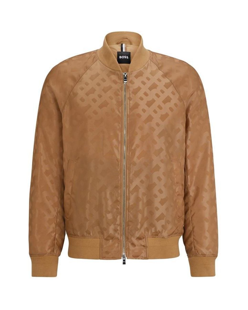 Boss Brown Corondo Bomber Jacket for men