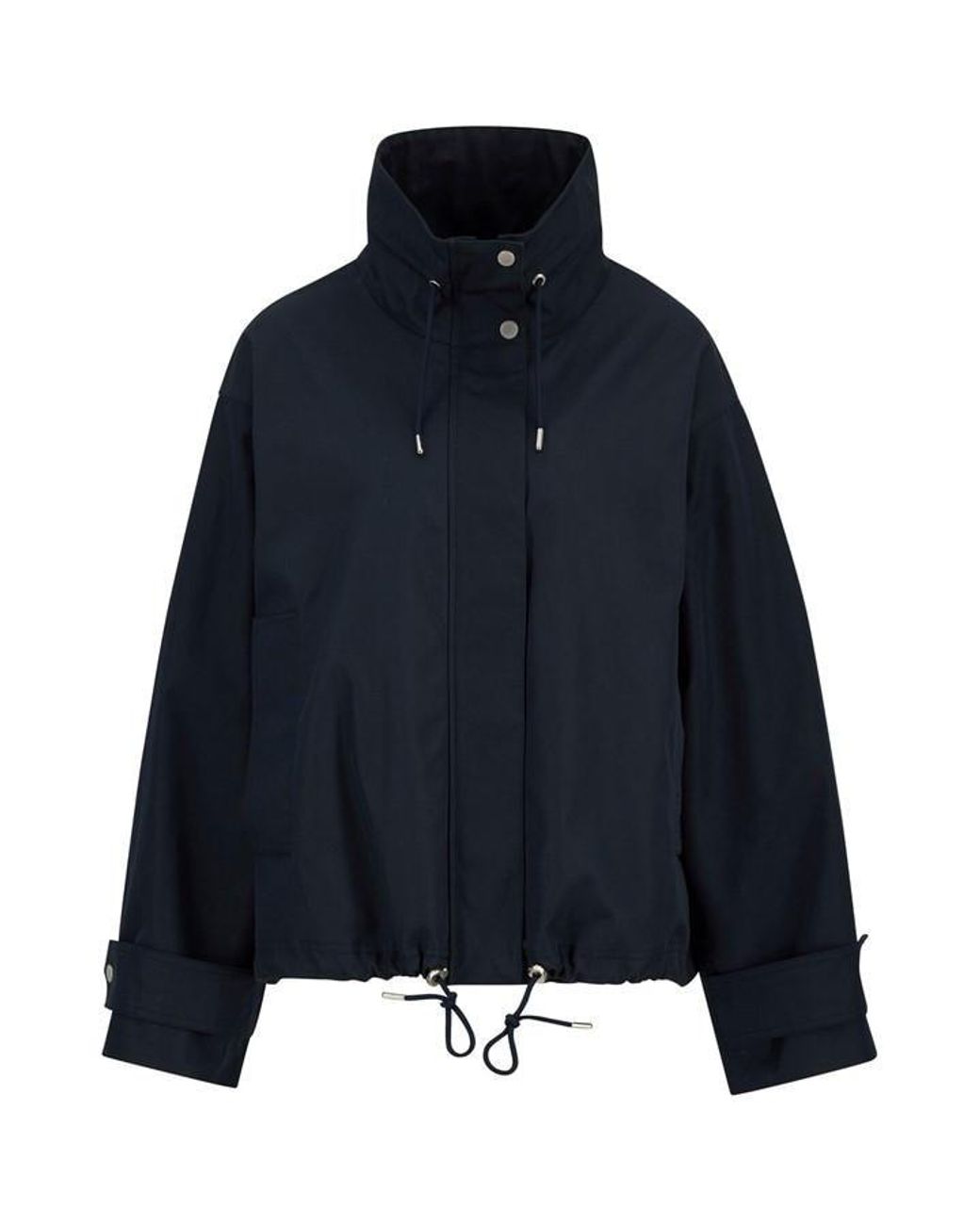 Barbour Blue Bronwyn Gingham Showerproof Jacket