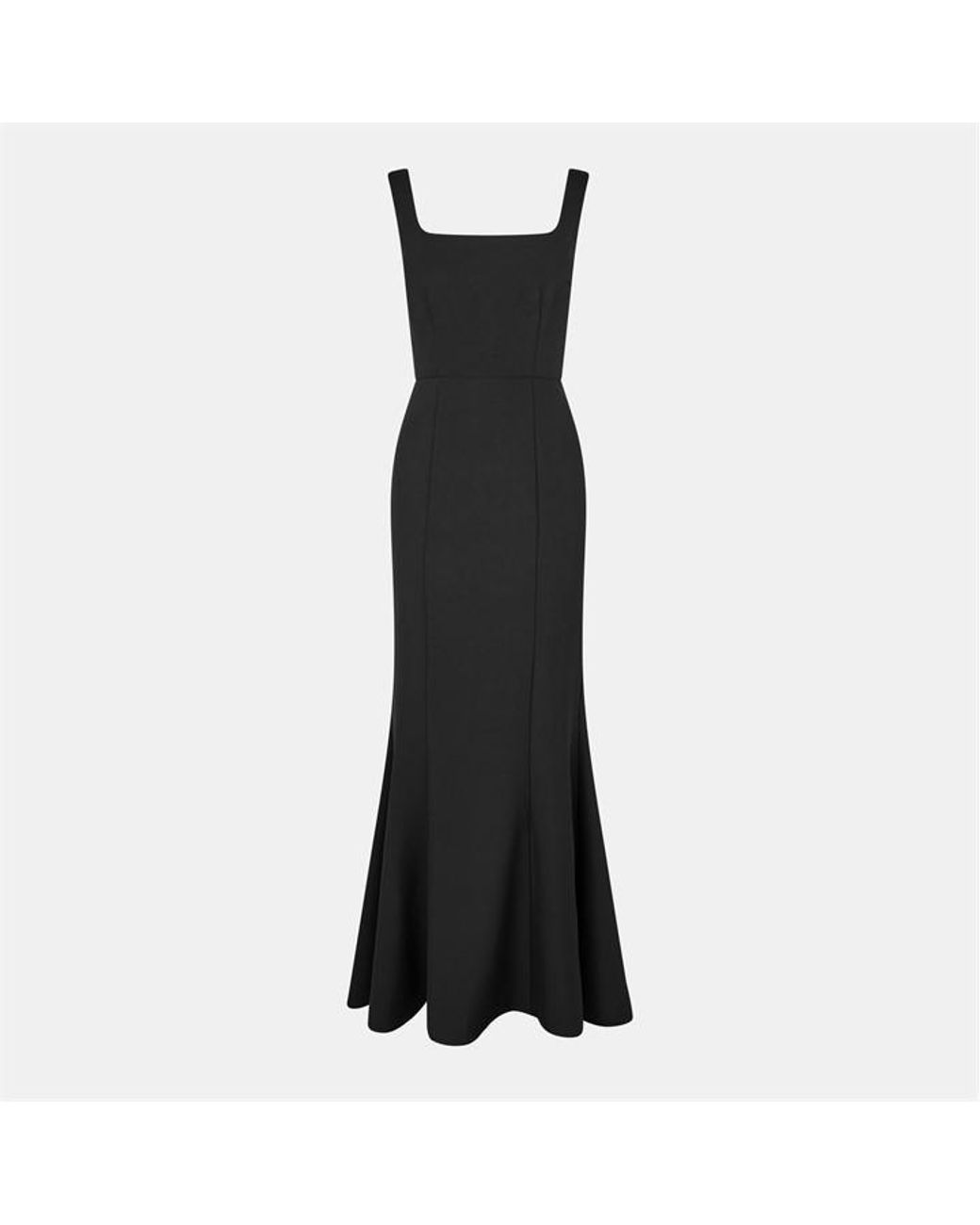 Jarlo Black Senia A-Line Floor-Length Ball Gown