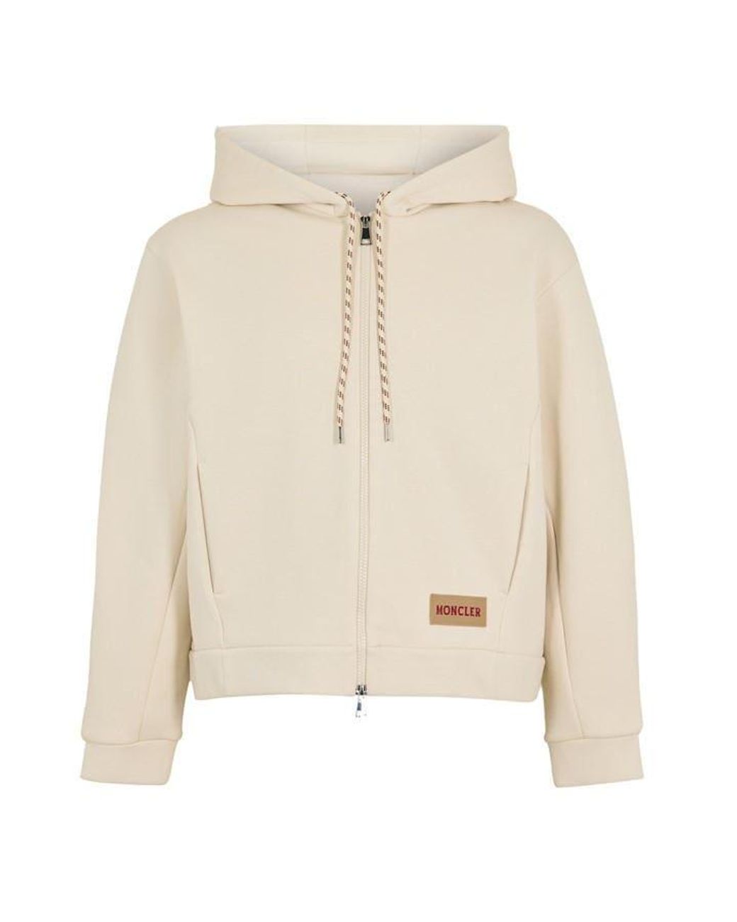 Moncler Natural Zip Hoodie