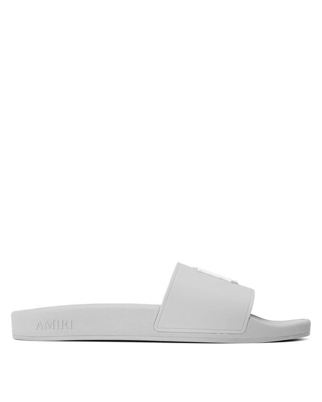 Amiri White Ma Pool Slide Sn64 for men