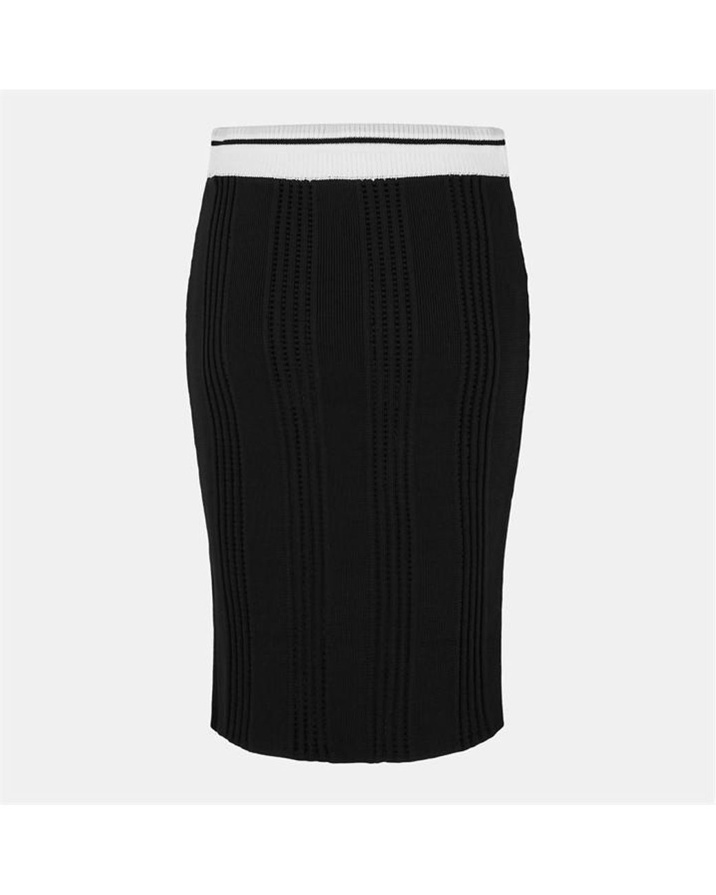 Casablanca Blue Sporty Midi Skirt