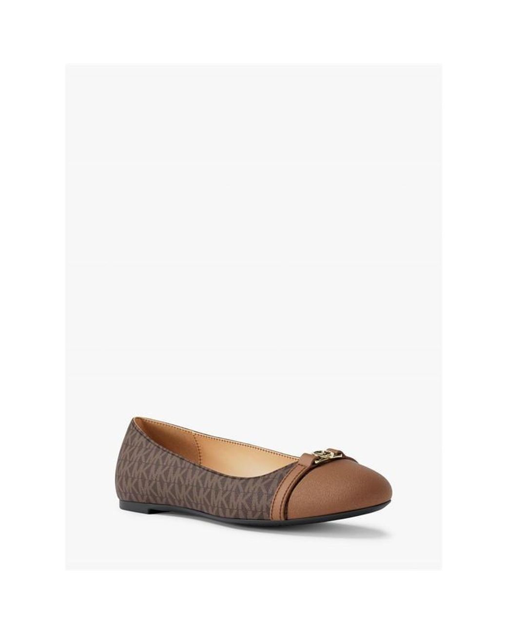 MICHAEL Michael Kors Brown Ballet Pumps