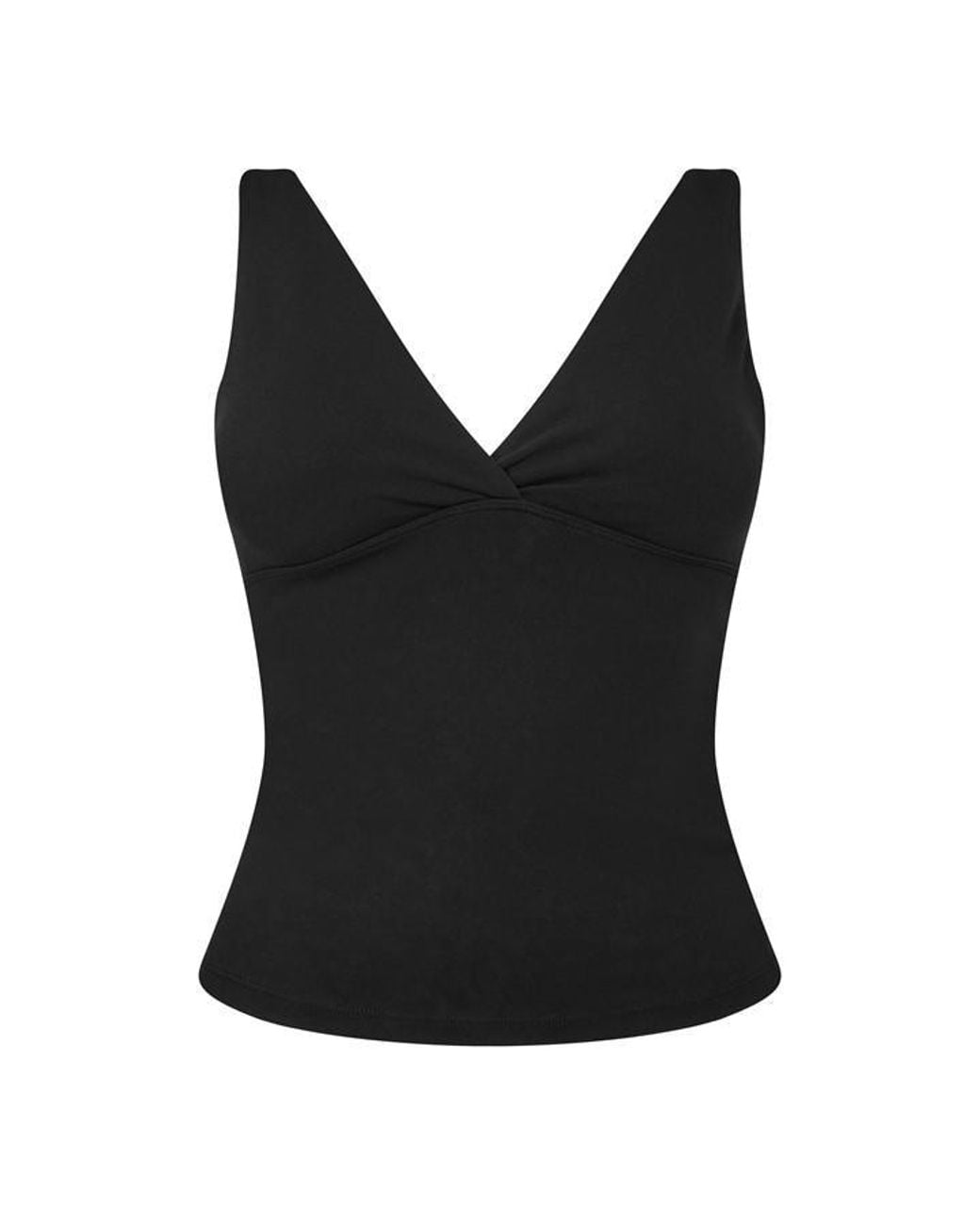 Tala Black Dayflex V Neck Vest Longer Length
