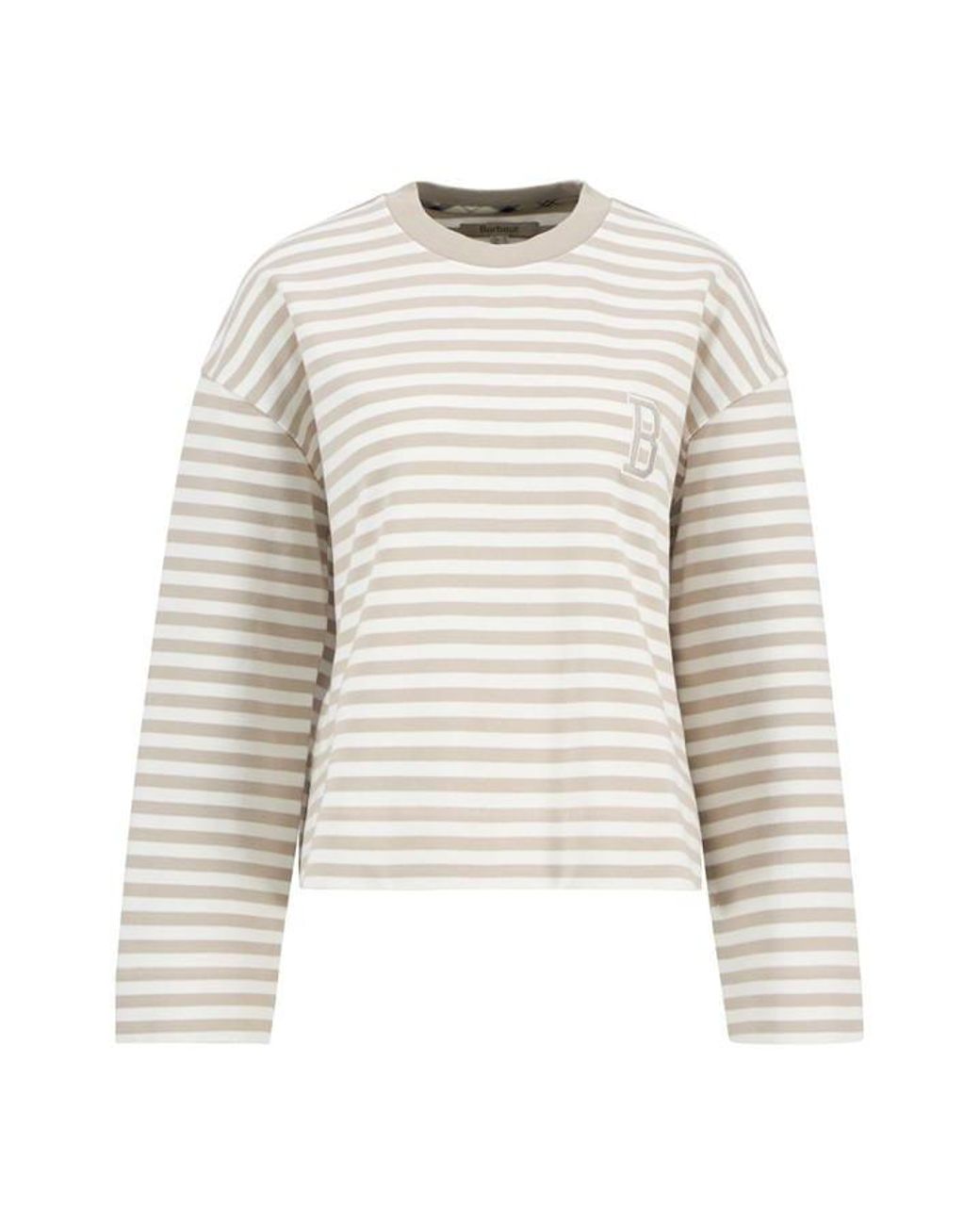 Barbour Gray Gabby Sweatshirt