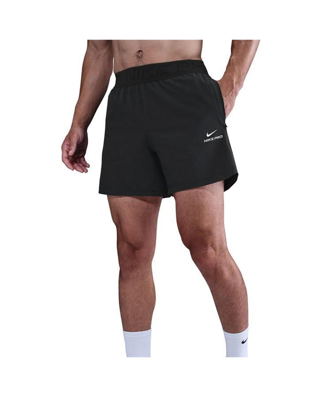 Nike Black Dri-Fit 6 Shorts for men
