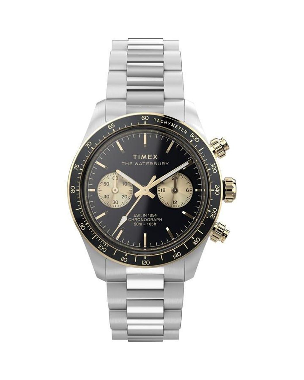 Timex Metallic L Waterbury Quartz Watch for men