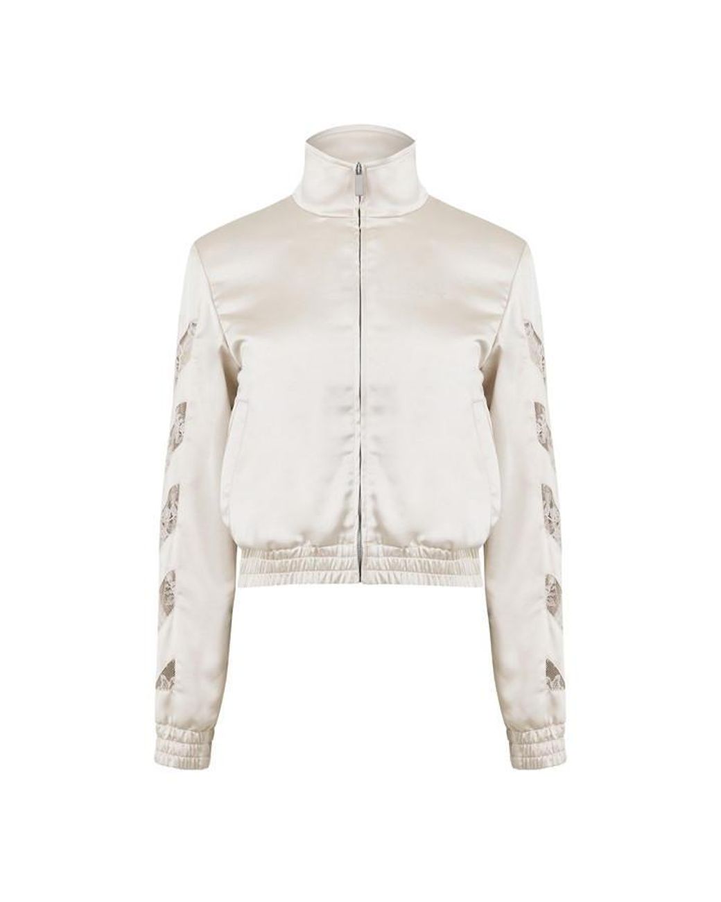 Off-White c/o Virgil Abloh Natural Off Diag Trk Jkt Ld63