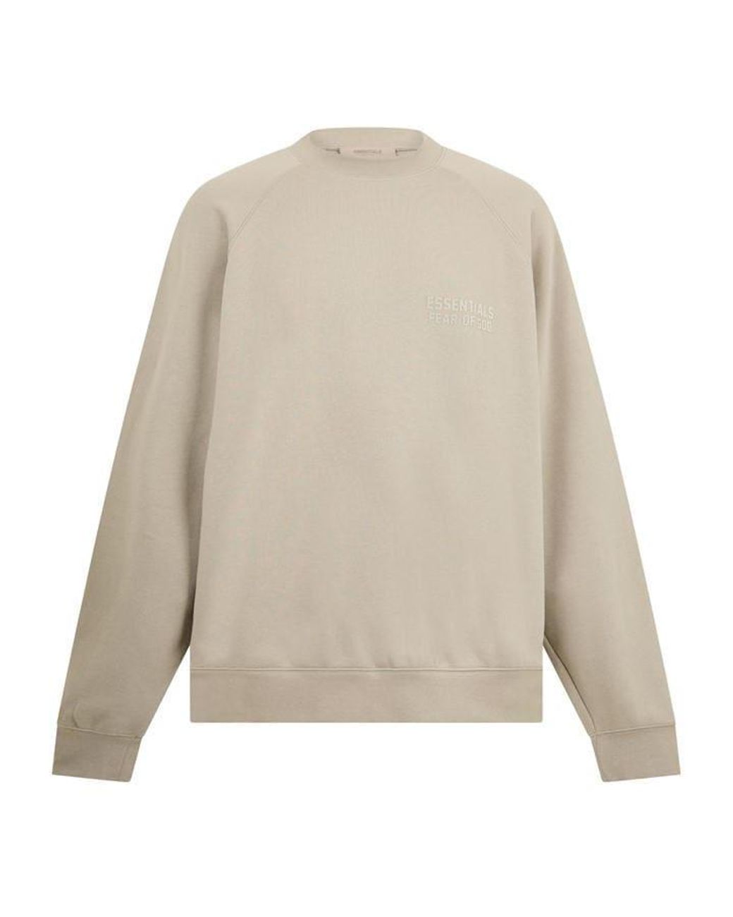 Fear Of God White Crew Sweatshirt for men