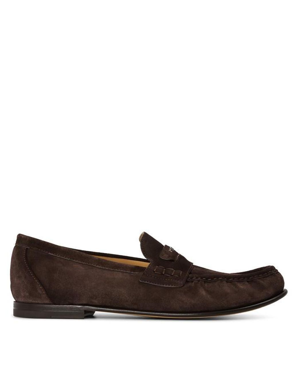 Fendi Brown Sde Loafer Sn64 for men