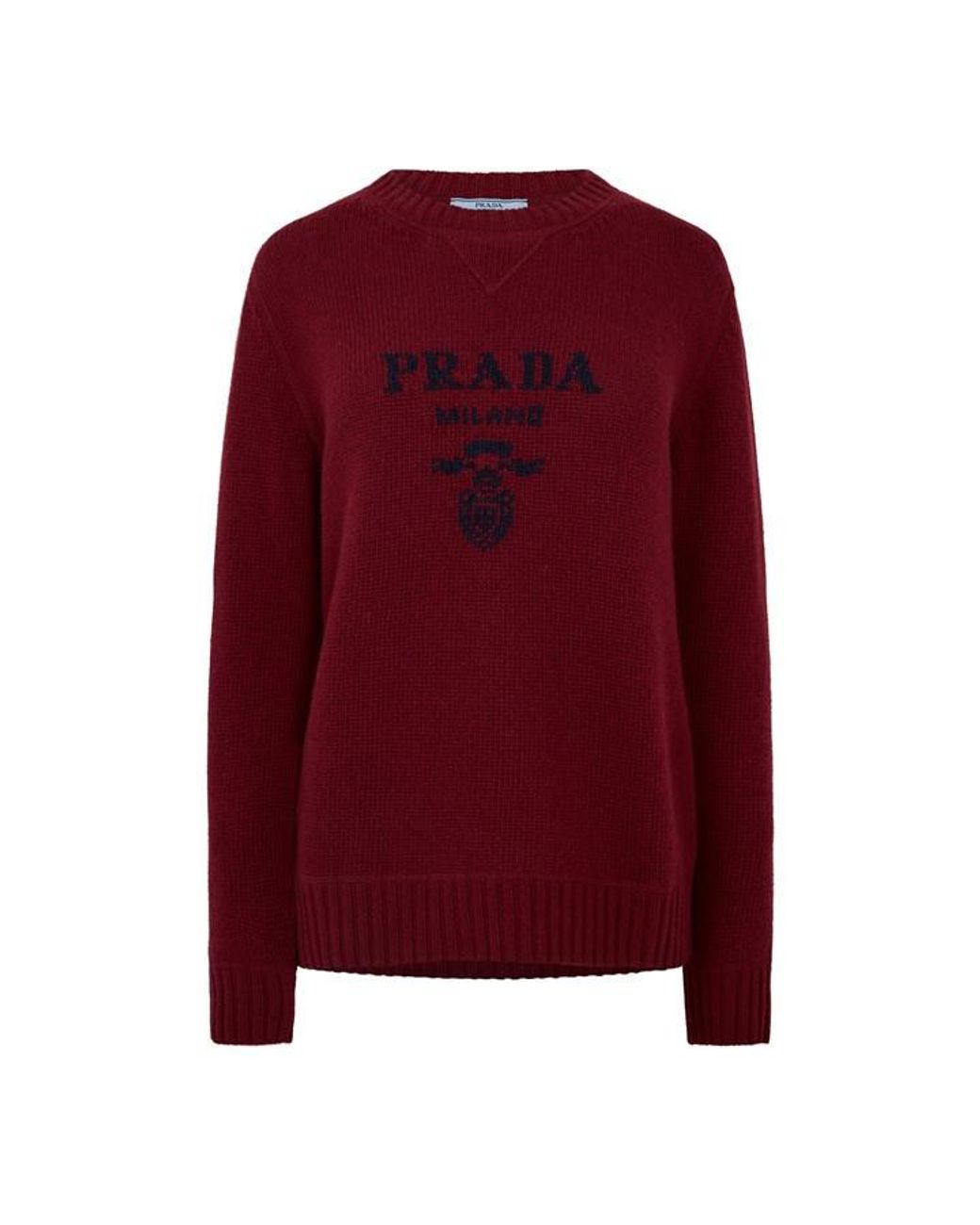 Prada Red Sweater Ld64