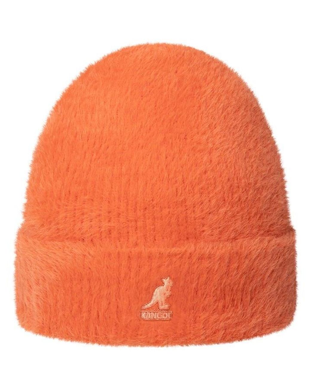 Kangol Orange Adults Faux Fur Beanies
