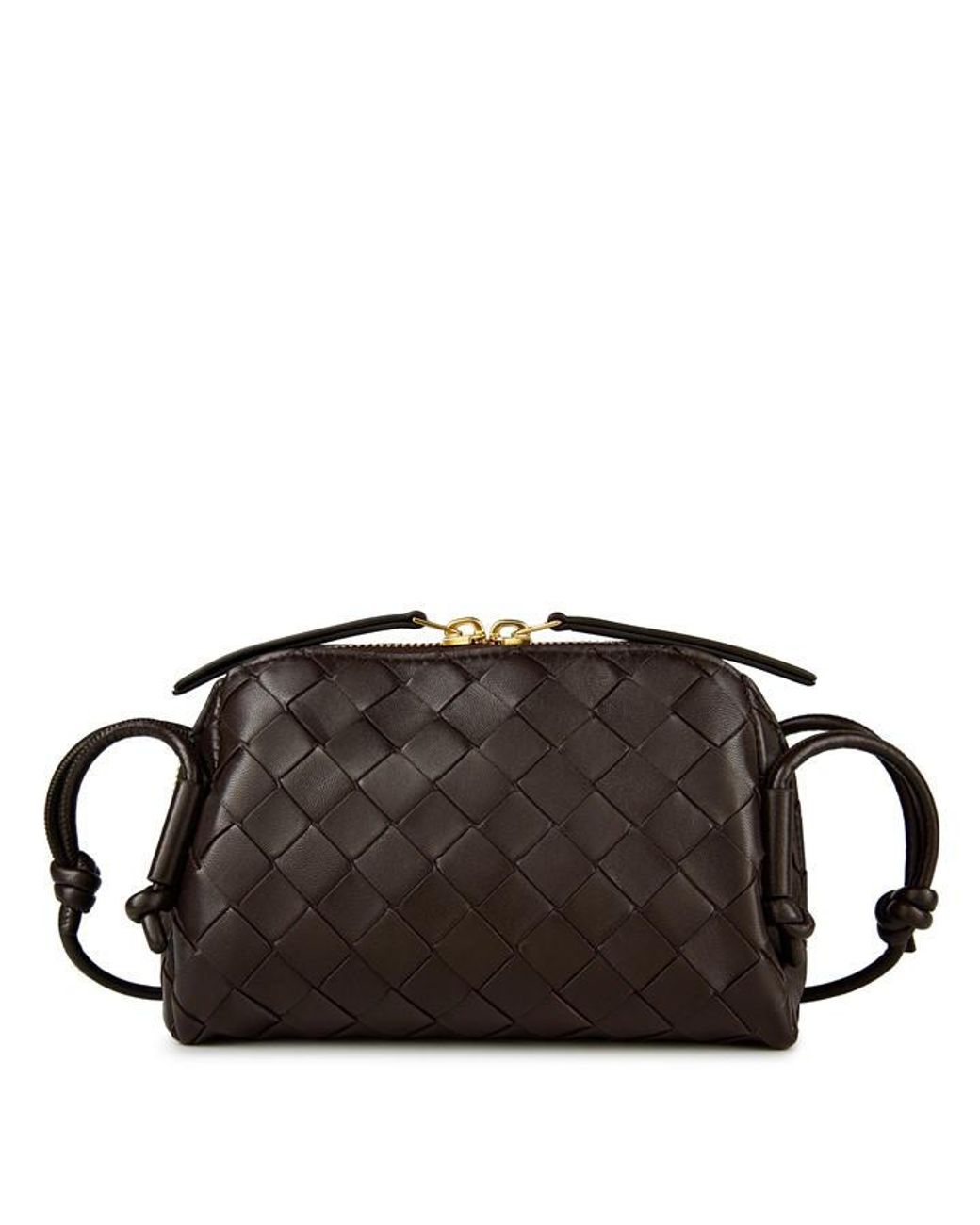 Bottega Veneta Black Intrecciato Concert Pouch