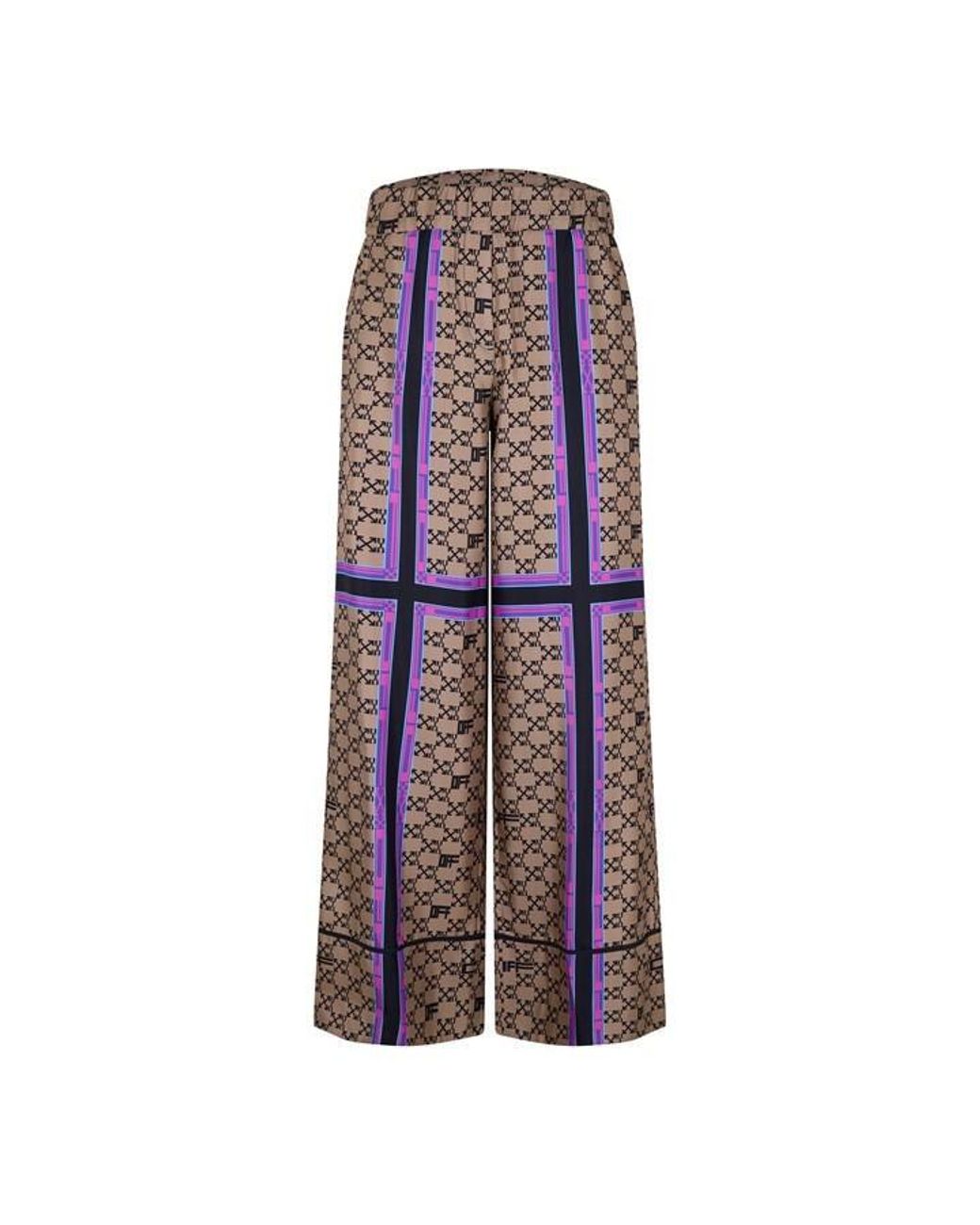 Off-White c/o Virgil Abloh Purple Off Monogram Pyjama Pants