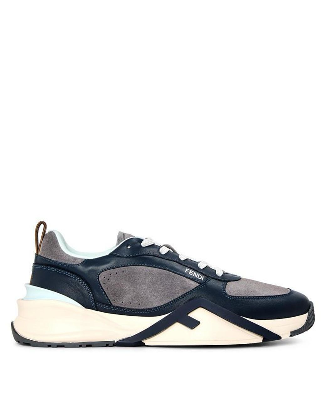 Fendi Blue Flow Trainers for men