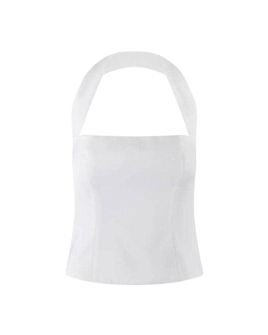 Odd Muse White Ultimate Muse Halter Top